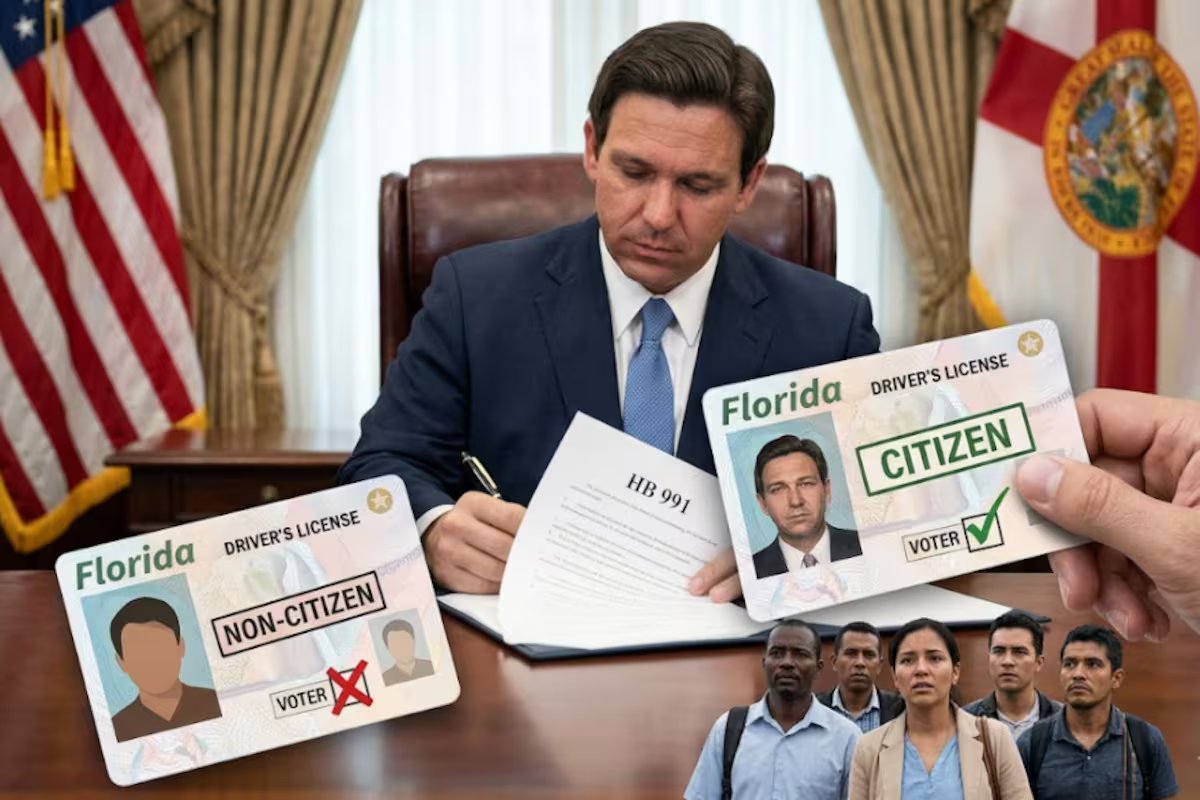 Carteiras de motorista que a Flórida não aceita. lista oficial que afeta imigrantes e visitantes em 2026