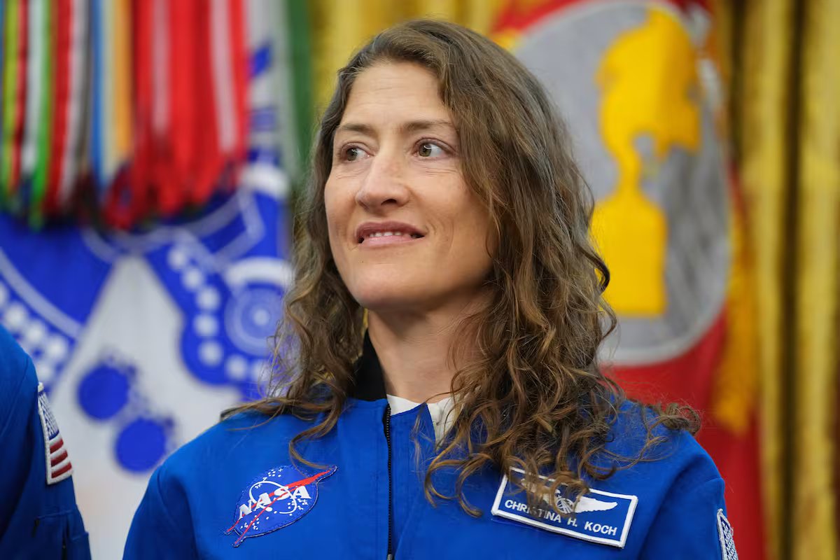 Christina Koch, astronauta da Artemis 2, sobre sua adaptação à Terra. “Toda vez que acordei pensei que estava nadando”