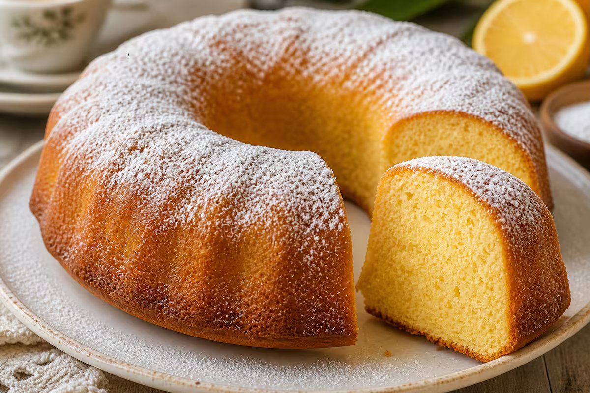 Ciambella, um bolo italiano simples e perfeito para fazer em casa