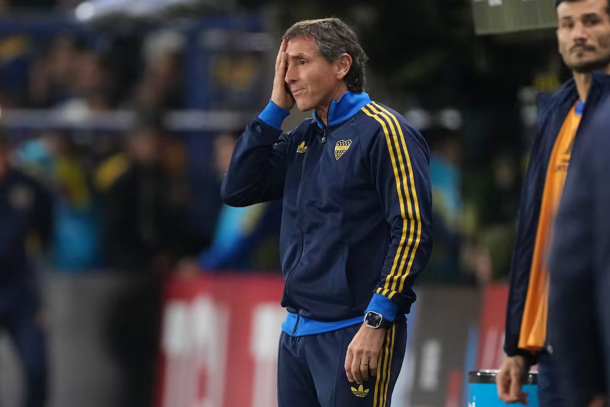 Claudio Ubeda após a demissão do “Boca”. “Dependemos sempre dos resultados”