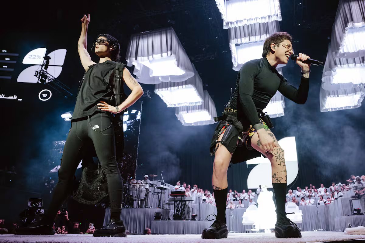 ‘Clínica para boate’ Ca7riel e Paco Amoroso explodem seus sinais vitais na Movistar Arena