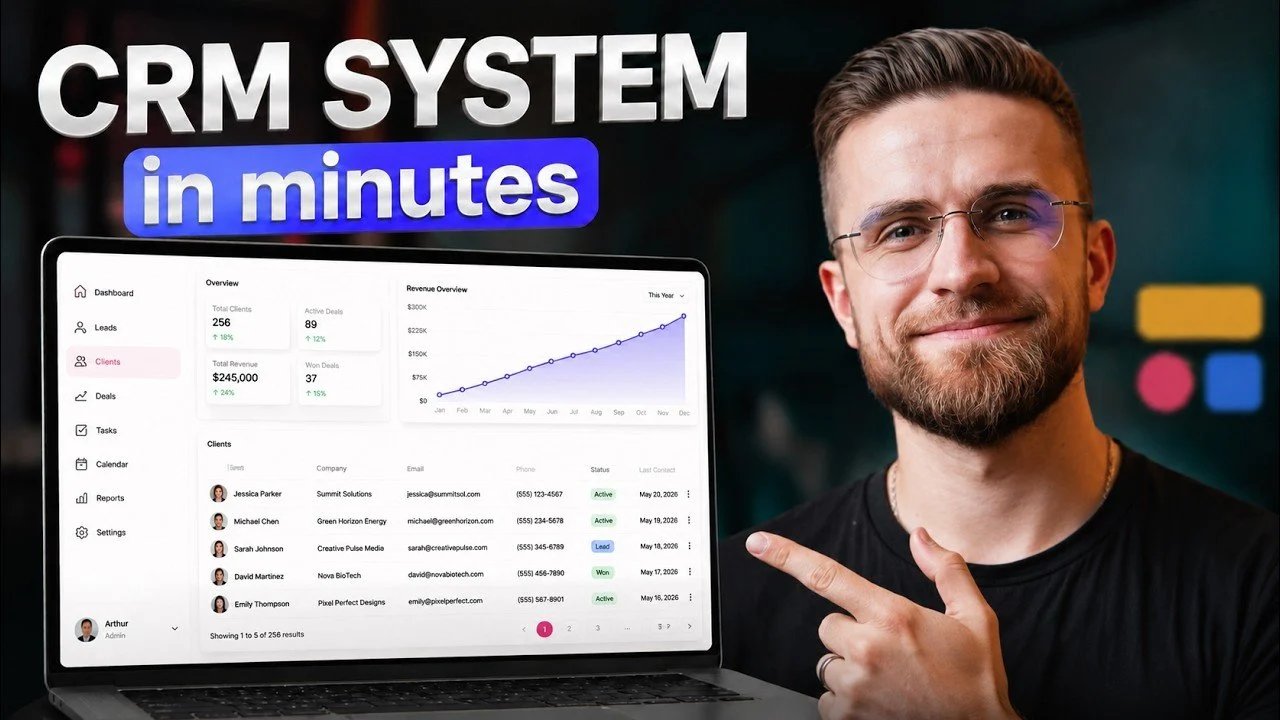 Como construir seu próprio sistema CRM usando IA (sem código)