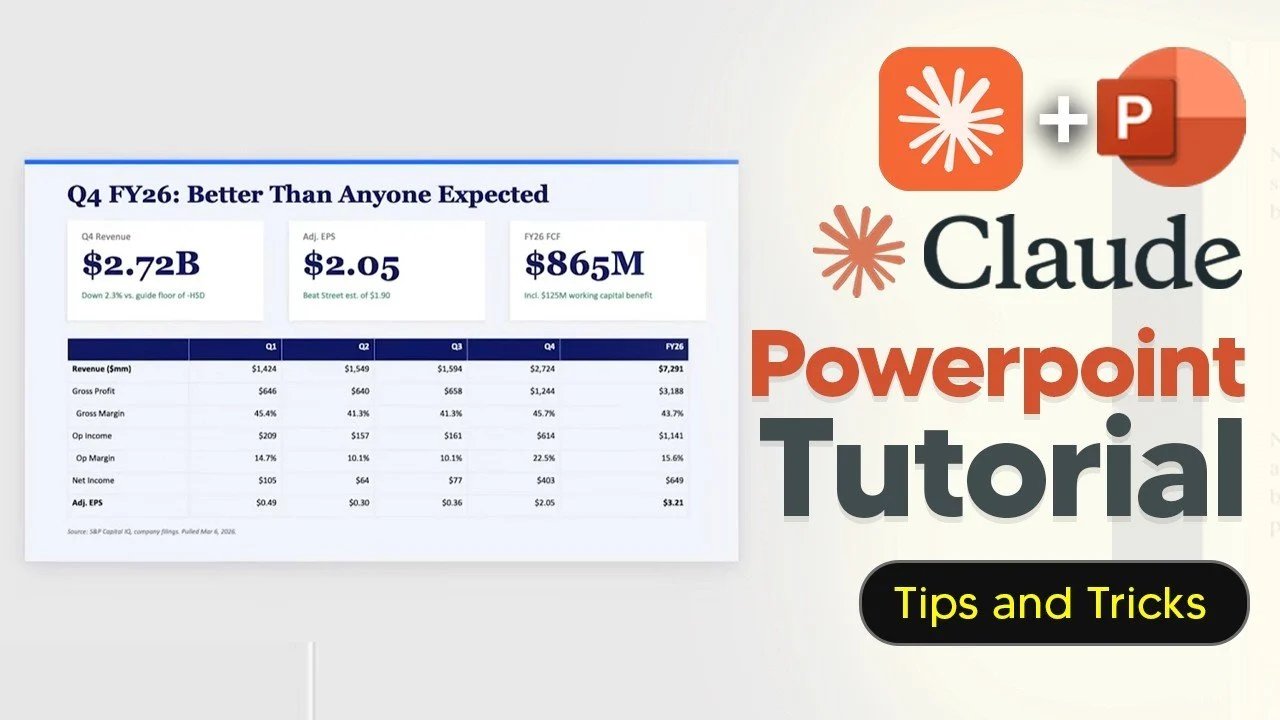 Como converter PDFs e links em apresentações de PowerPoint com Claude.