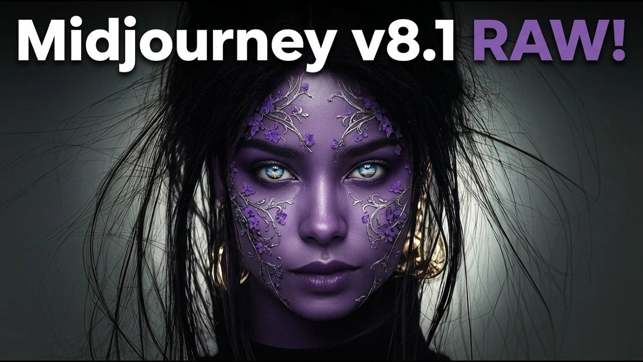 Como o Midjourney 8.1 Raw interpreta instruções de uma palavra