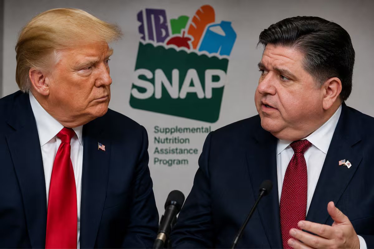 Conclusão do SNAP. Pritzker reagiu à eliminação do benefício e questionou os planos de Trump