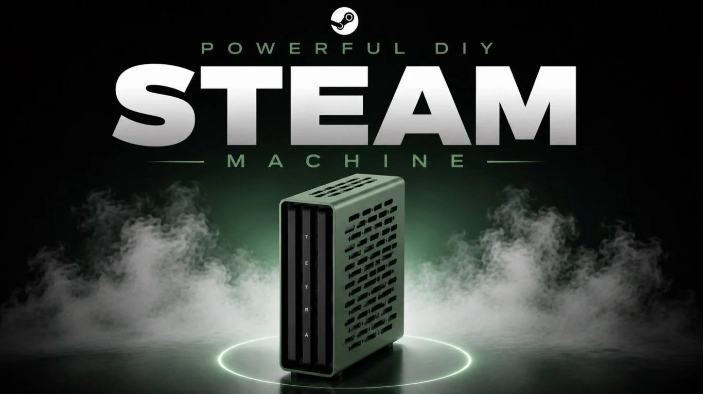 Configuração definitiva de jogos DIY Steam Machine Linux: 9800 X3D e 9070 XT