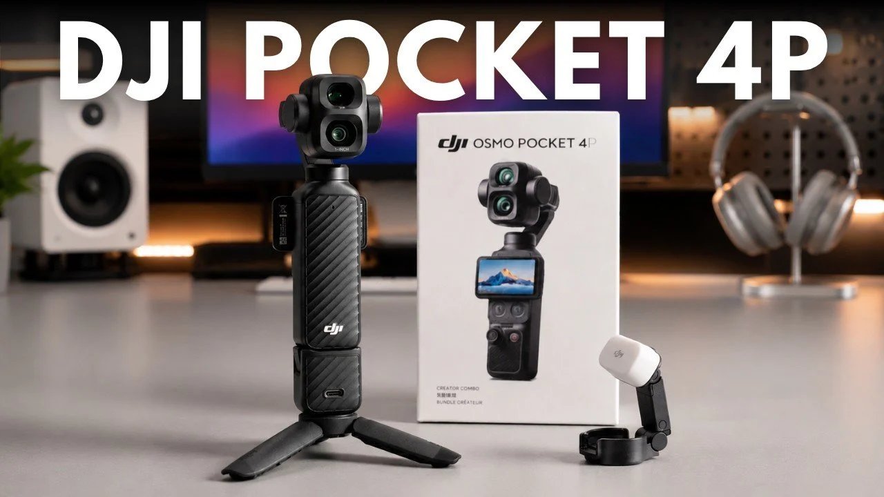 DJI Pocket 4 Pro: especificações, recursos e data de lançamento de 2026