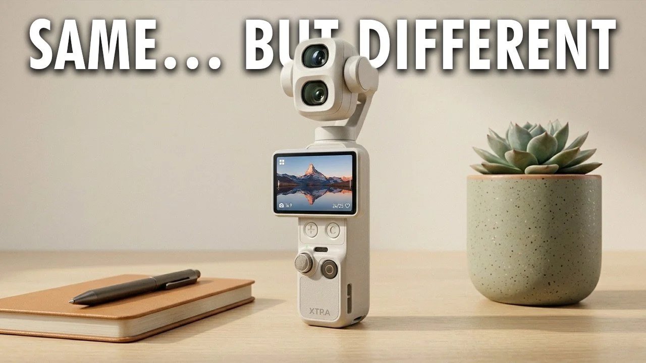 DJI Pocket 4P US Uncertainty dá ao Xtra Muse 2 Pro uma vantagem