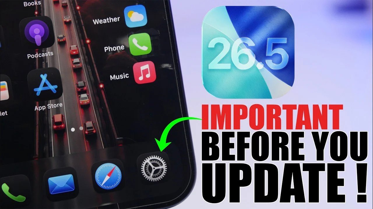 Data de lançamento do iOS 26.5 e 5 coisas a fazer antes de atualizar