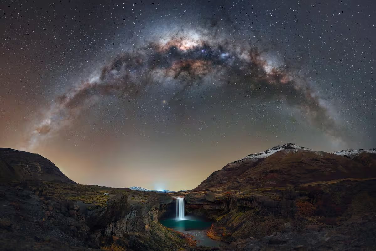 Dois argentinos se destacaram com suas fotos da Via Láctea