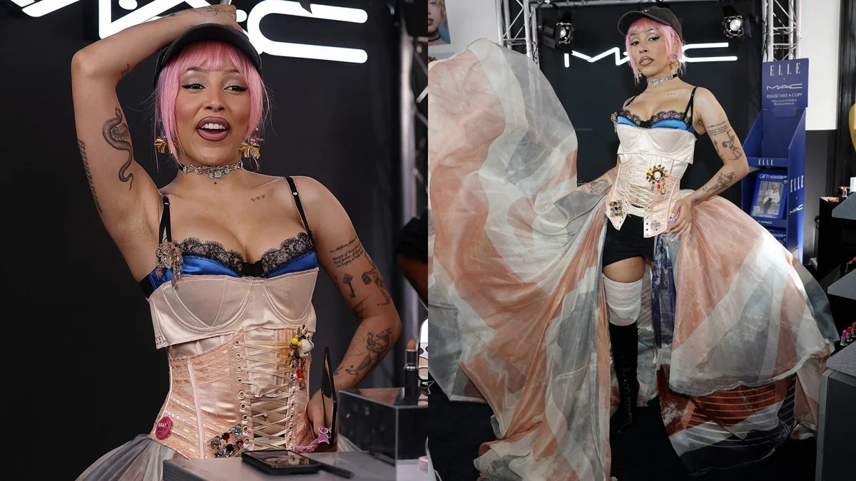 Doja Cat chamou a atenção em Londres ao comemorar sua nova colaboração de beleza – Just Jared – Celebrity News & Gossip