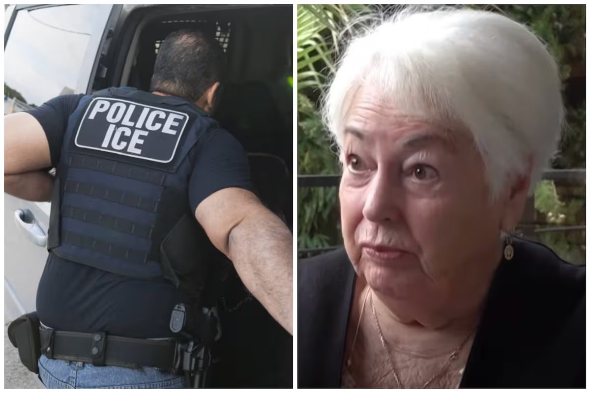 Ela tem 85 anos, é viúva de um veterano dos EUA e foi presa pelo ICE. “Crianças e bebês choravam”