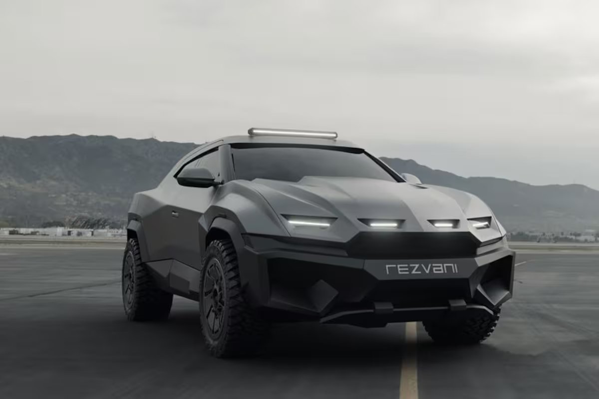 Eles transformam um Lamborghini em um carro que parece um tanque militar