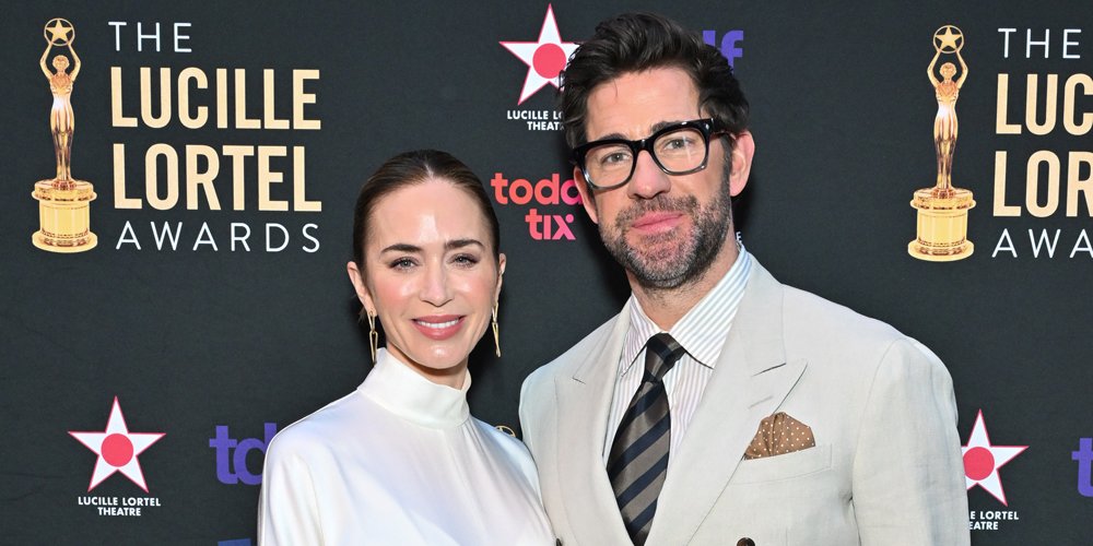 Emily Blunt apoia o marido John Krasinski no Lucille Lortel Awards 2026 – Just Jared – Notícias e fofocas de celebridades