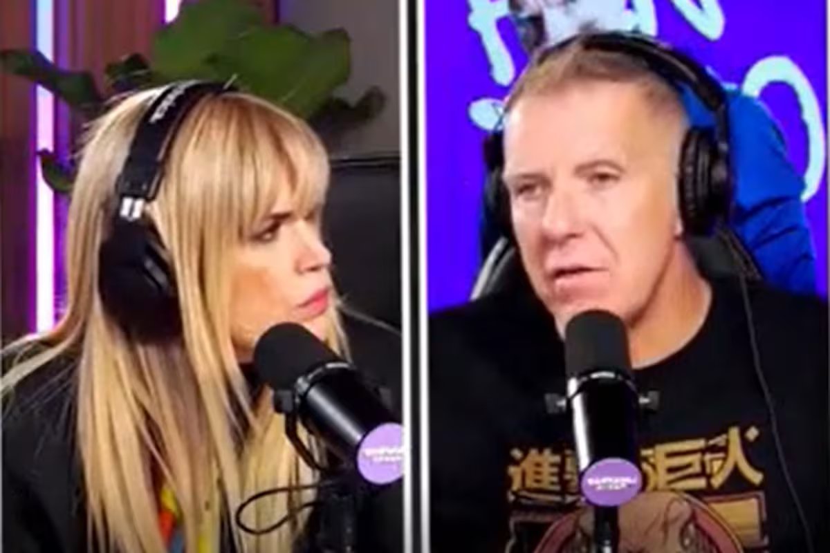 Fantino e Canosa se cruzaram com Miley durante a transmissão e o apresentador saiu do estúdio
