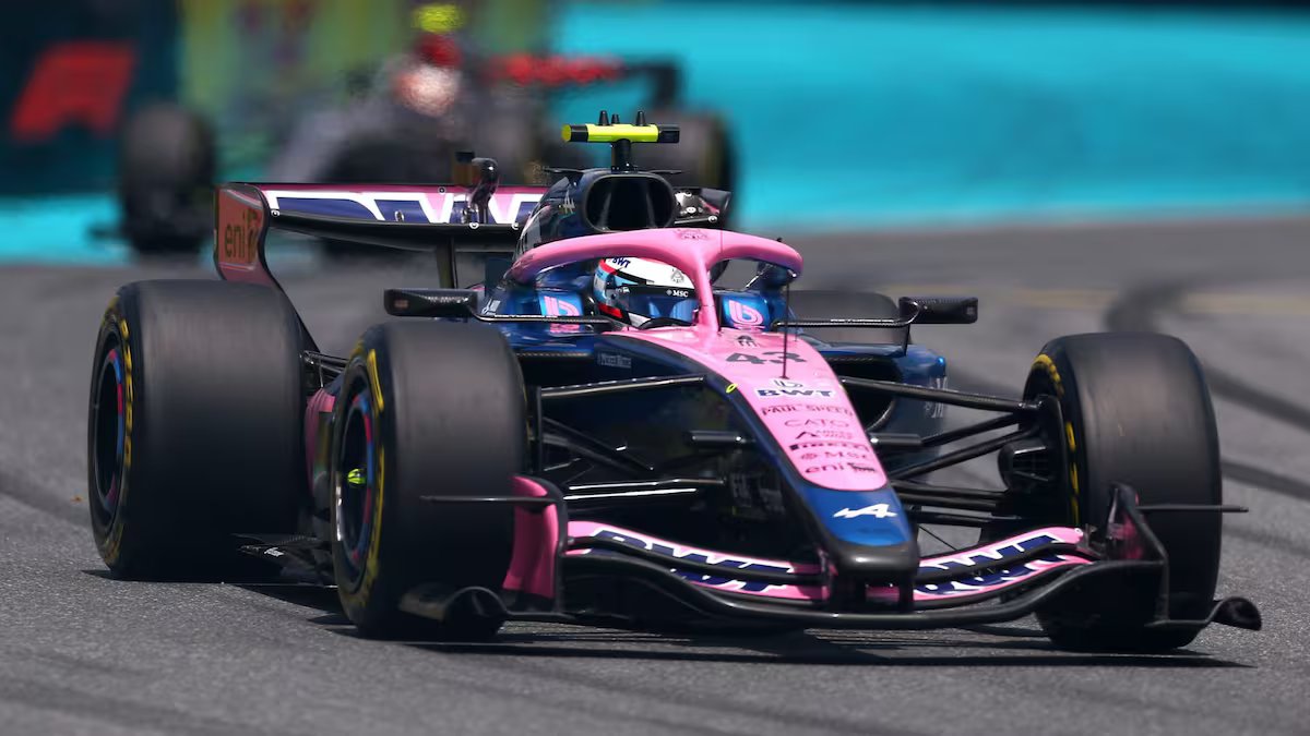 Franco Colapinto no teste de qualificação para o Grande Prêmio de Fórmula 1 de Miami ao vivo