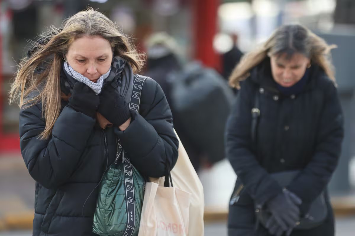 Frio polar em Buenos Aires. que dia será a menor mínima da semana de acordo com o SMN?