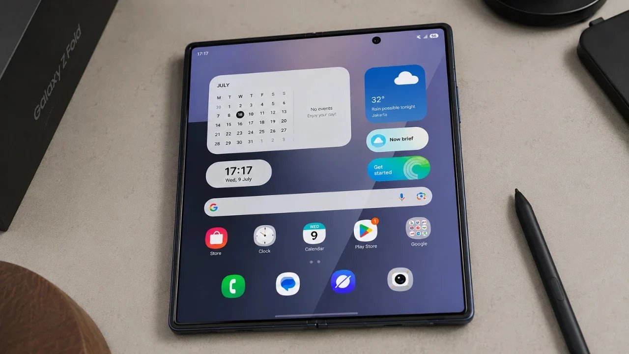 Galaxy Z Fold 8 Wide: exibir atualizações e recursos ausentes