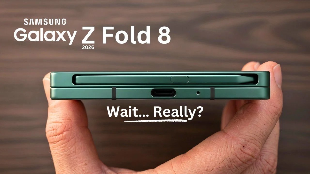 Galaxy Z Fold 8 Wide: modelo dobrável Samsung Thinner 2026