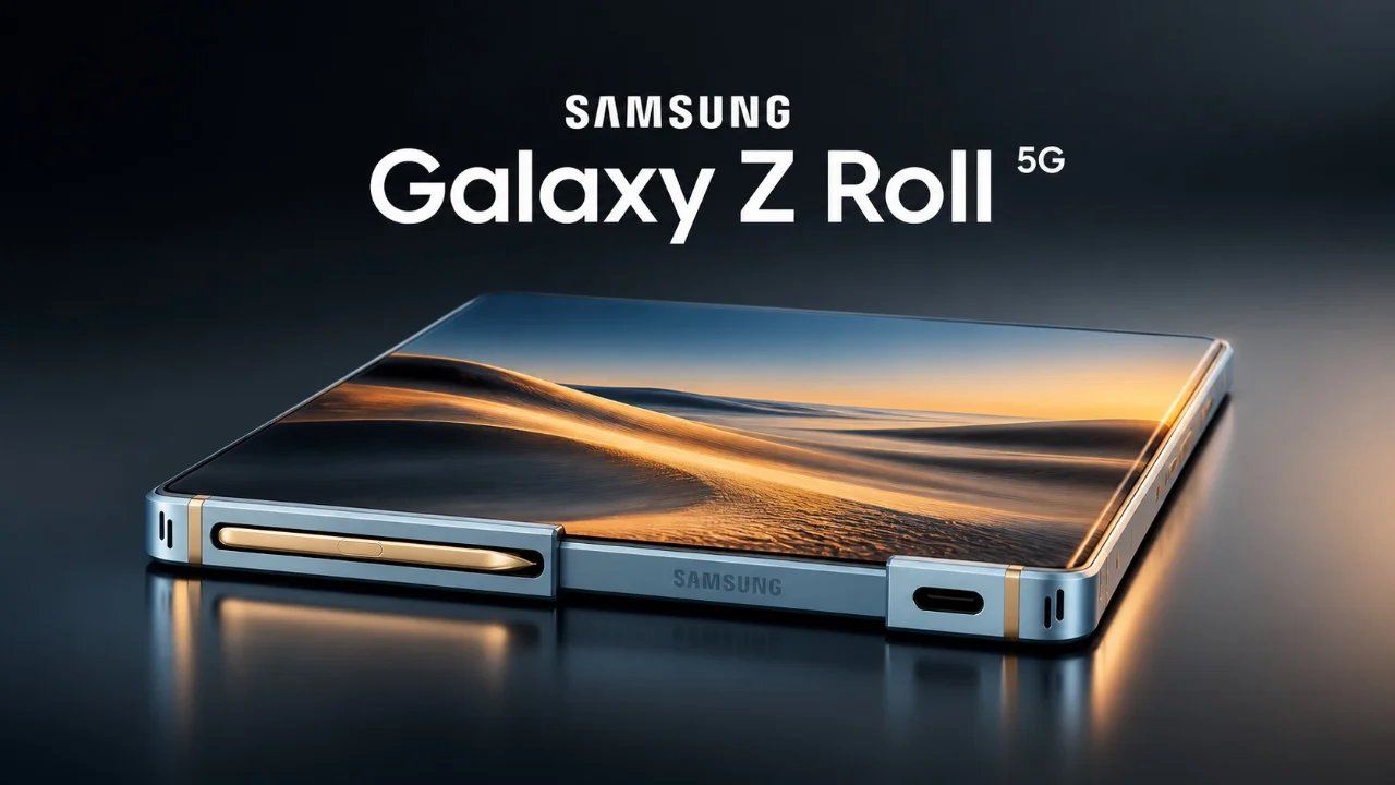 Galaxy Z Roll 5G: o rolável de 12,4 polegadas da Samsung elimina rugas