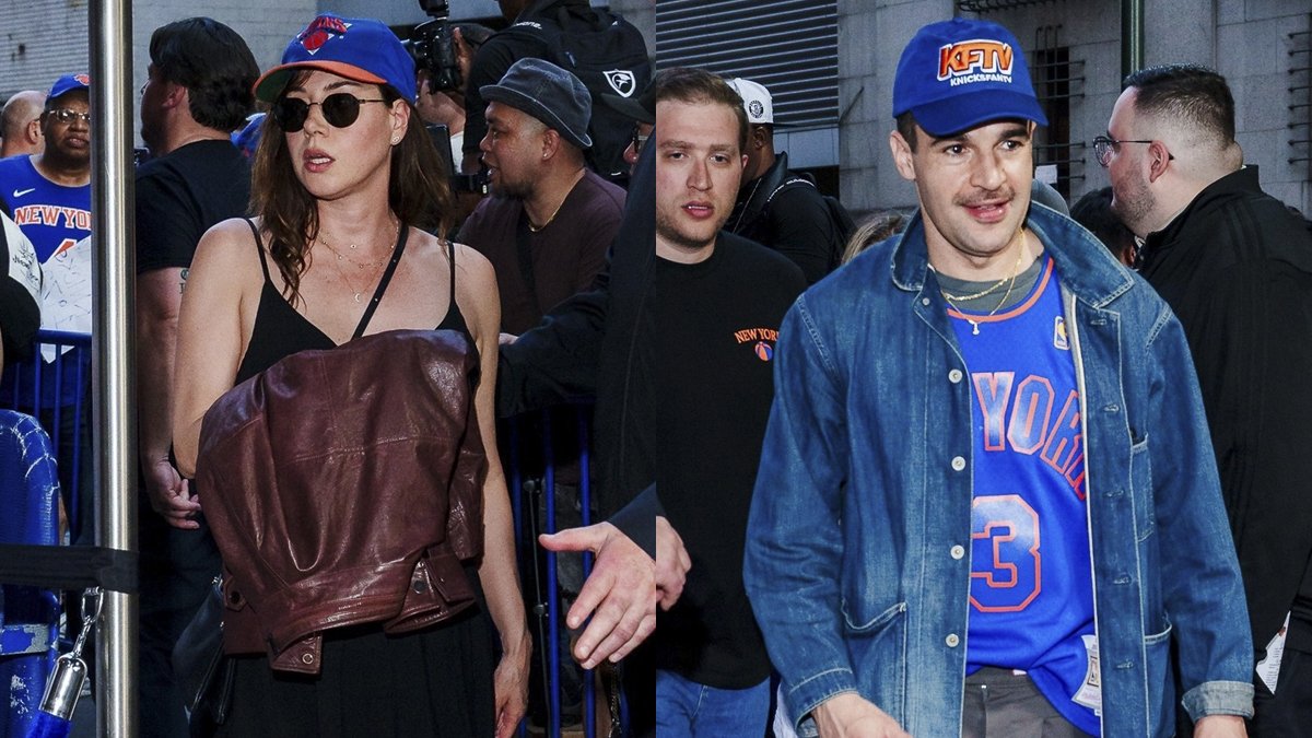 Grávidas, Aubrey Plaza e Christopher Abbott vão ao jogo dos Knicks em Nova York – Just Jared – Celebrity News & Gossip