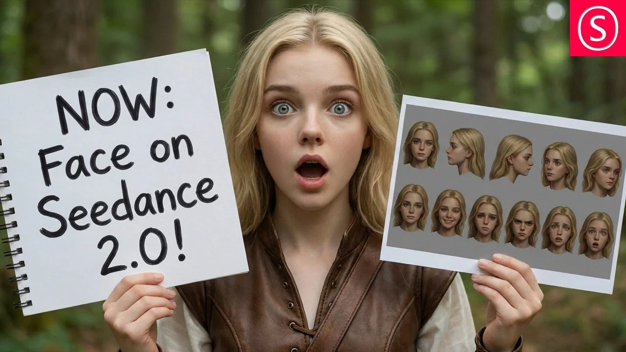 Guia Runway SEEDANCE 2.0: Adicionando rostos realistas ao vídeo de IA