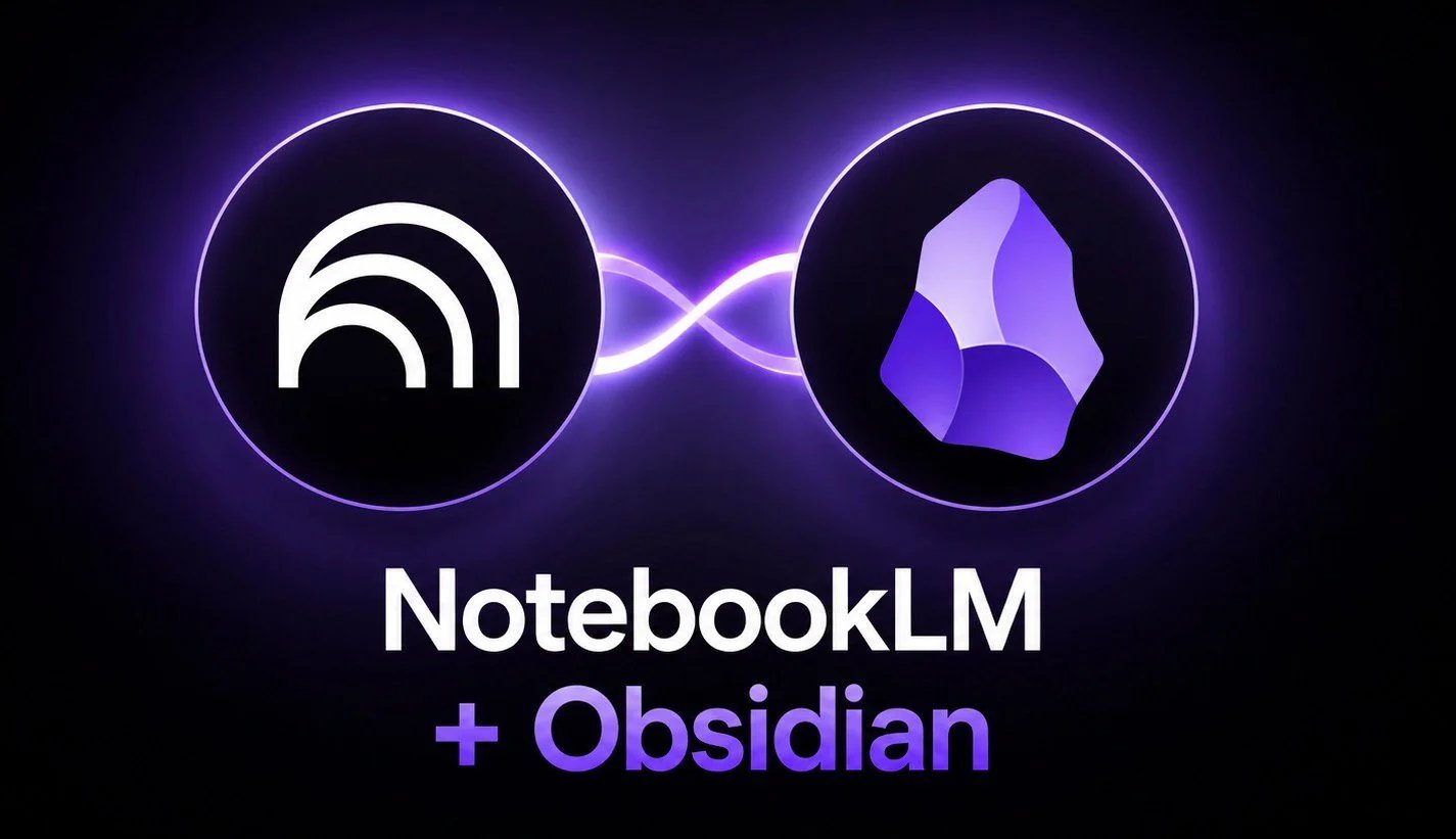 Guia de fluxo de trabalho NotebookLM e Obsidian 2026