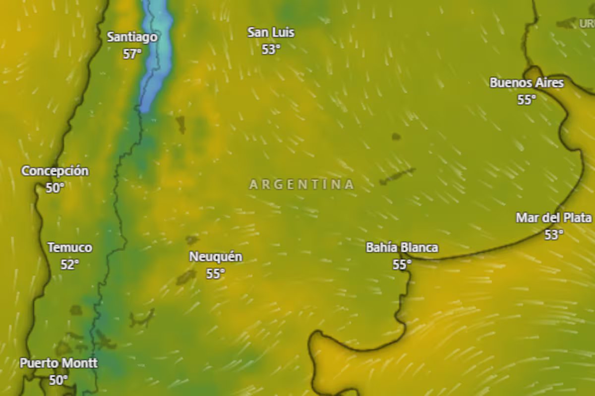 Há alerta amarelo para ventos intensos e neve nesta terça-feira, 12 de maio, nas regiões afetadas.