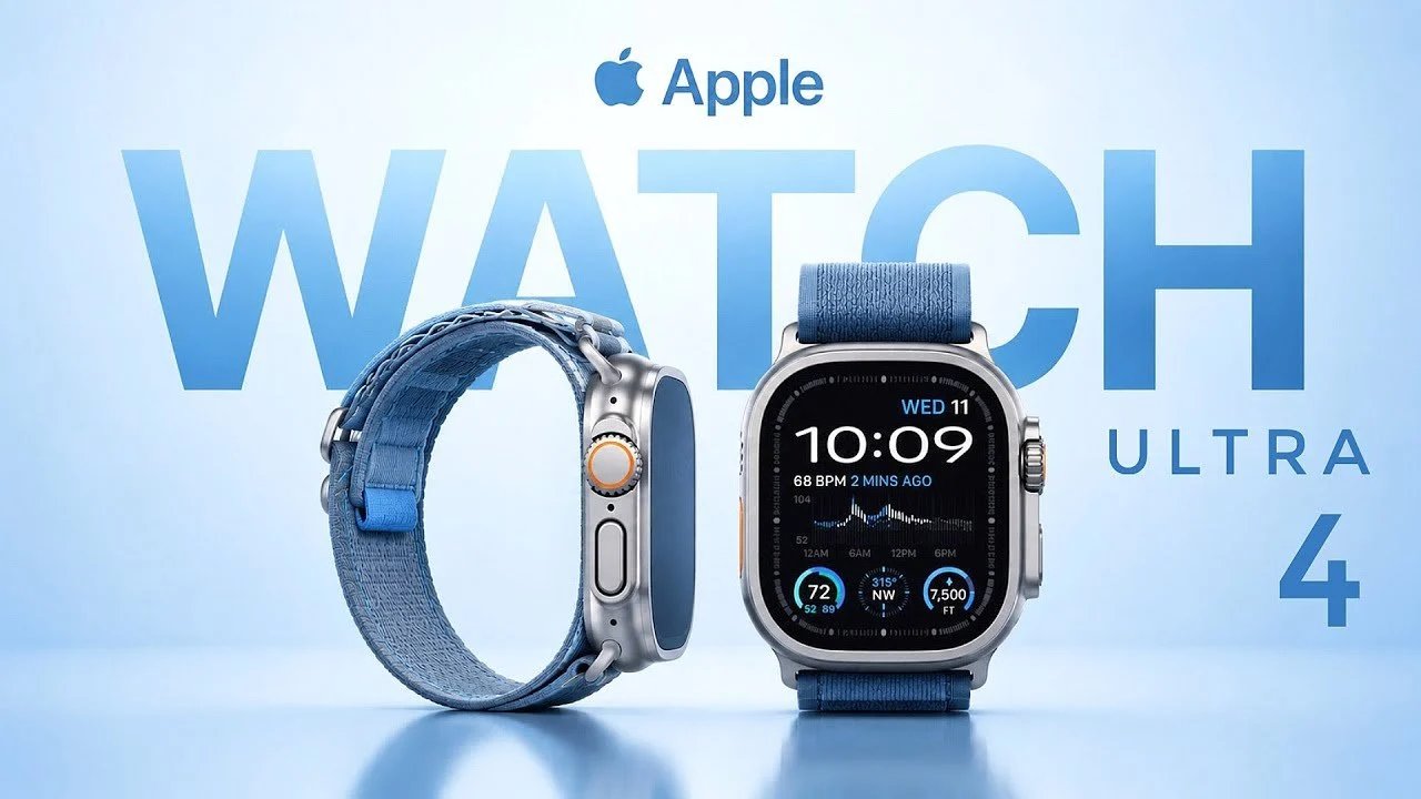 Há rumores de Apple Watch Ultra 4: design 15% mais fino
