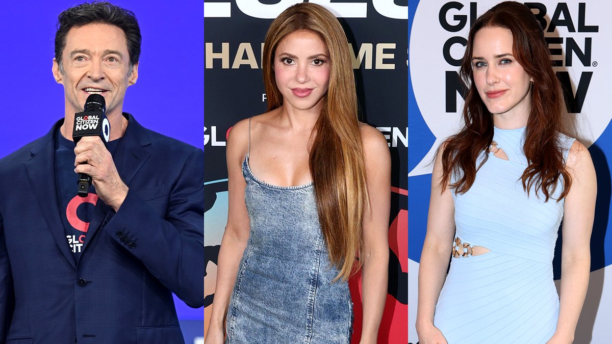 Hugh Jackman se junta a Shakira, Rachel Brosnahan e mais no Global Citizen NOW 2026 – Just Jared – Celebrity News & Gossip