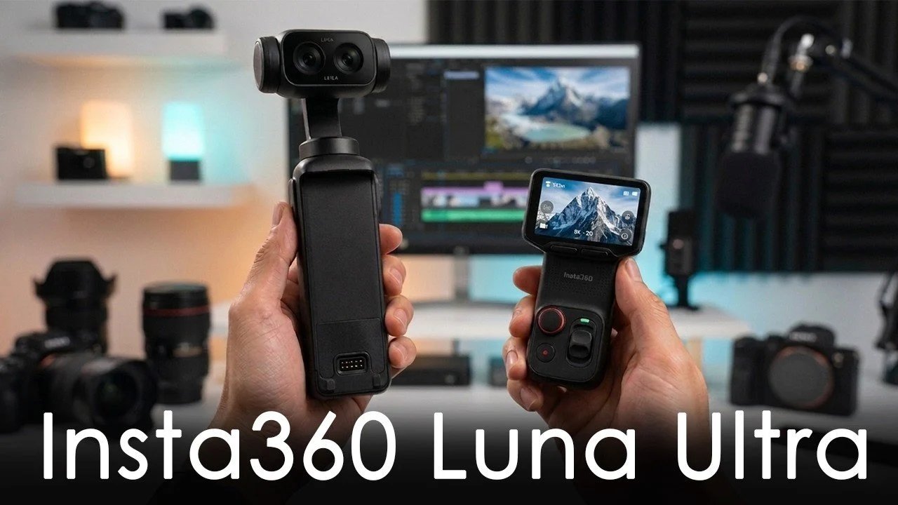 Insta360 Luna Ultra vs DJI Pocket 4 Pro: O que esperar