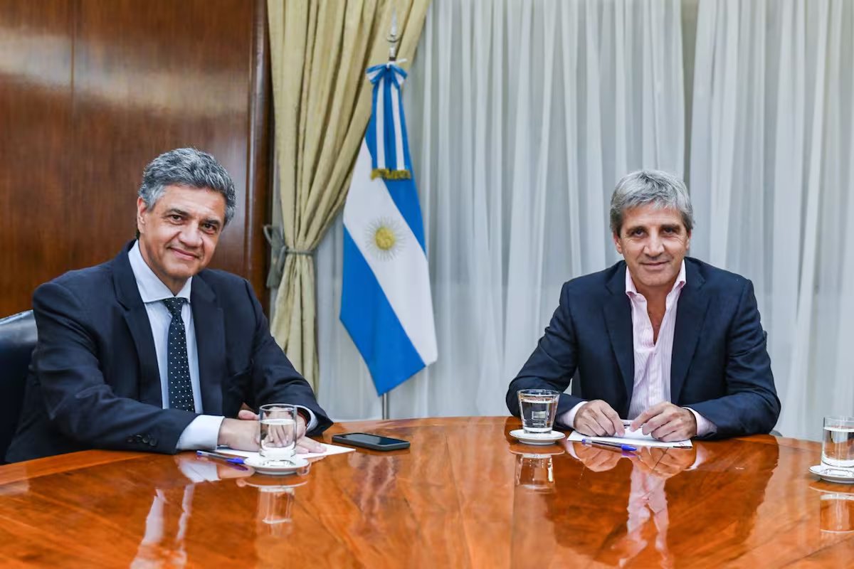 Jorge Macri e Miley apresentaram a dívida de participação conjunta de Buenos Aires