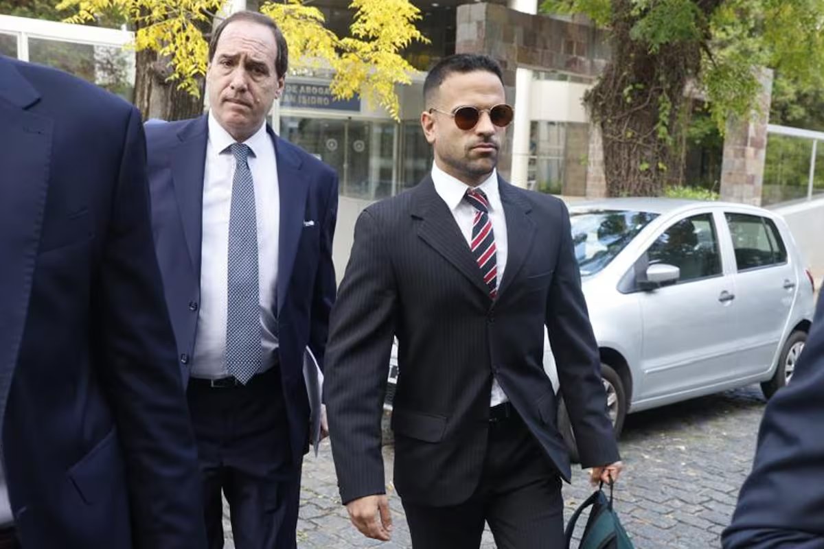Julgamento pela morte de Diego Maradona. “Ele era como meu pai, um alcoólatra que morreu há alguns meses”, diz o psicólogo Carlos Diaz.