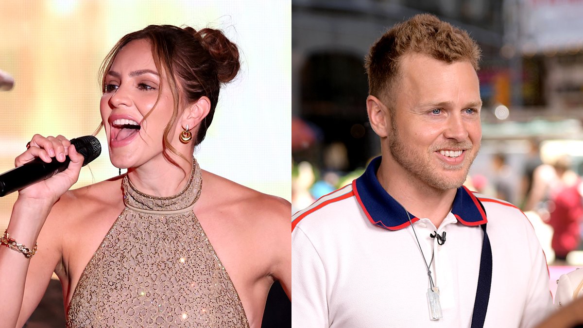 Katharine McPhee muda as palavras para ‘Simply the Best’ enquanto Spencer Pratt canta no evento de campanha – Just Jared – Celebrity News & Gossip
