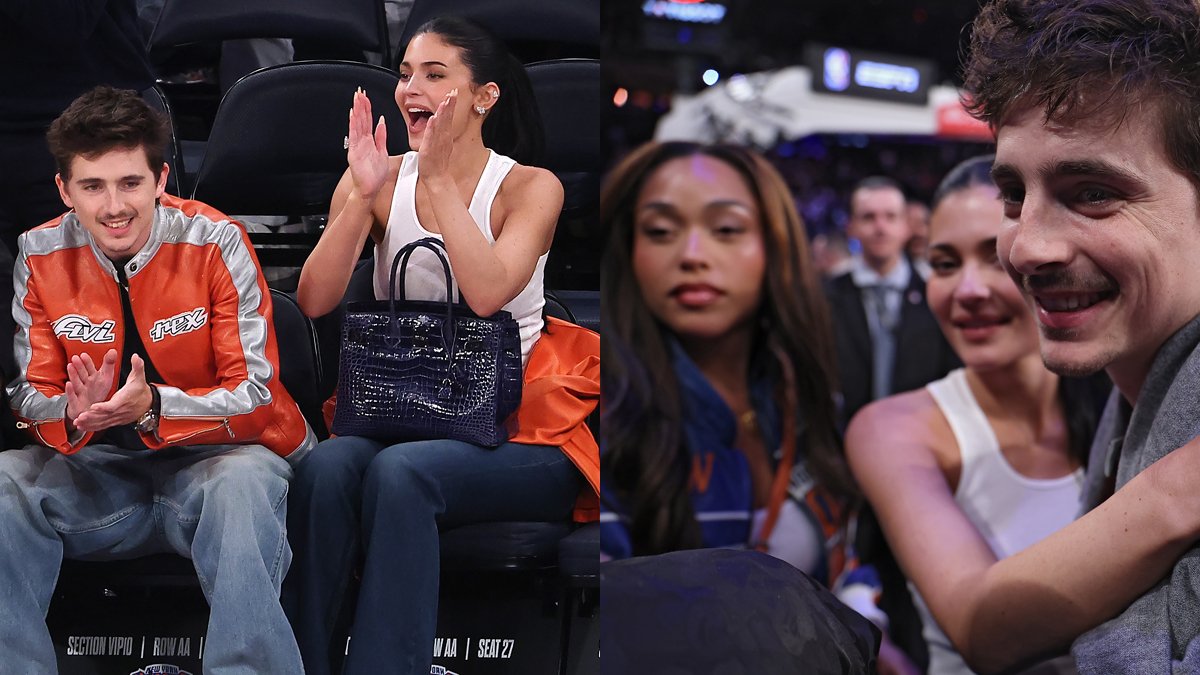 Kylie Jenner se junta a Timothee Chalamet no Knicks Playoff Game 2, vista saindo com Jordyn Woods – Just Jared – Celebrity News & Gossip
