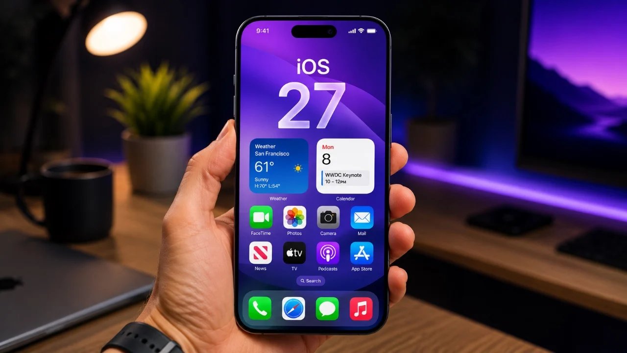 Lançamento do Apple iOS 27: tudo de novo está chegando ao seu iPhone.