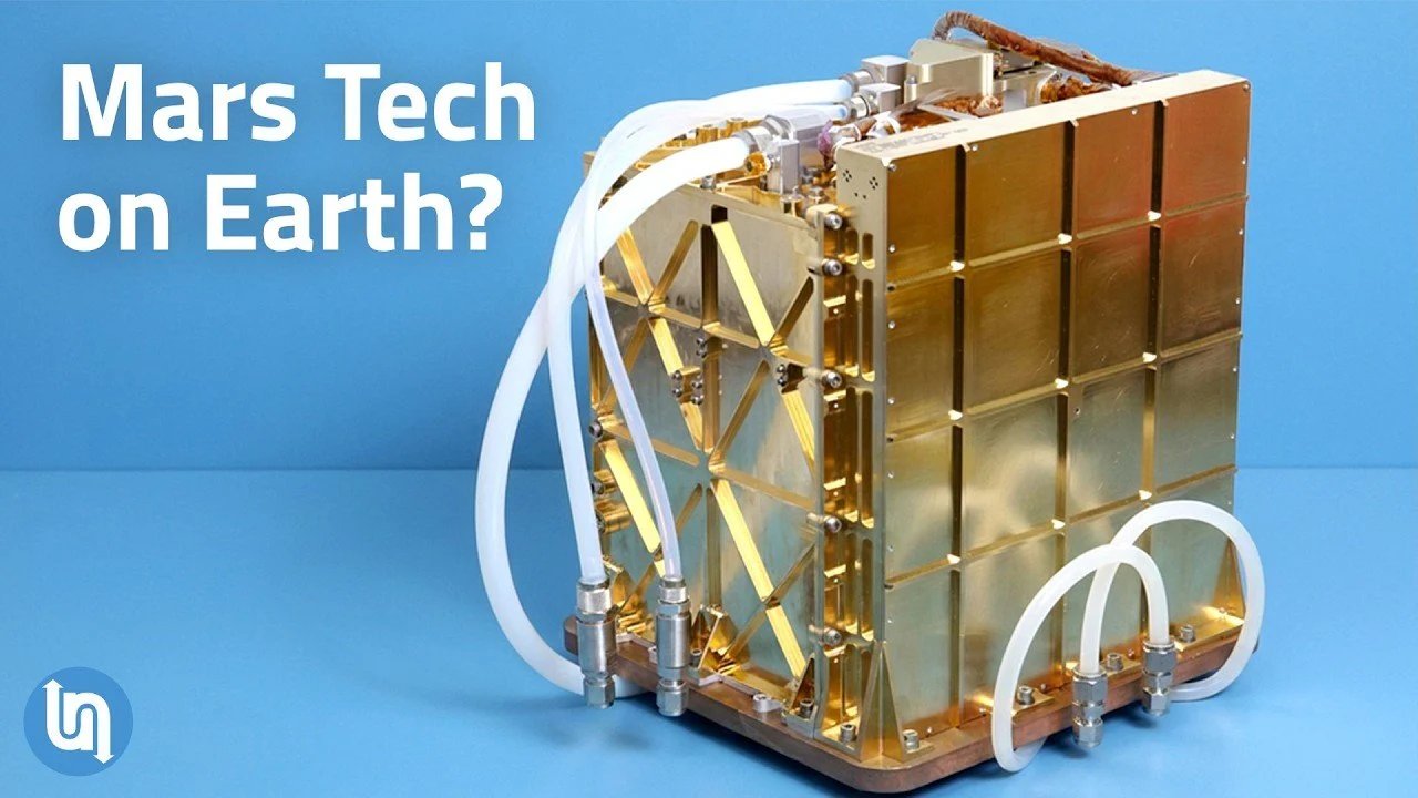 Mars Tech da NASA resolve armazenamento de energia de longo prazo