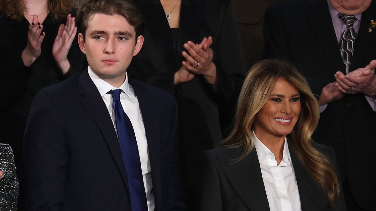 Melania Trump sobre o ‘vínculo distinto’ de Barron com este membro da família