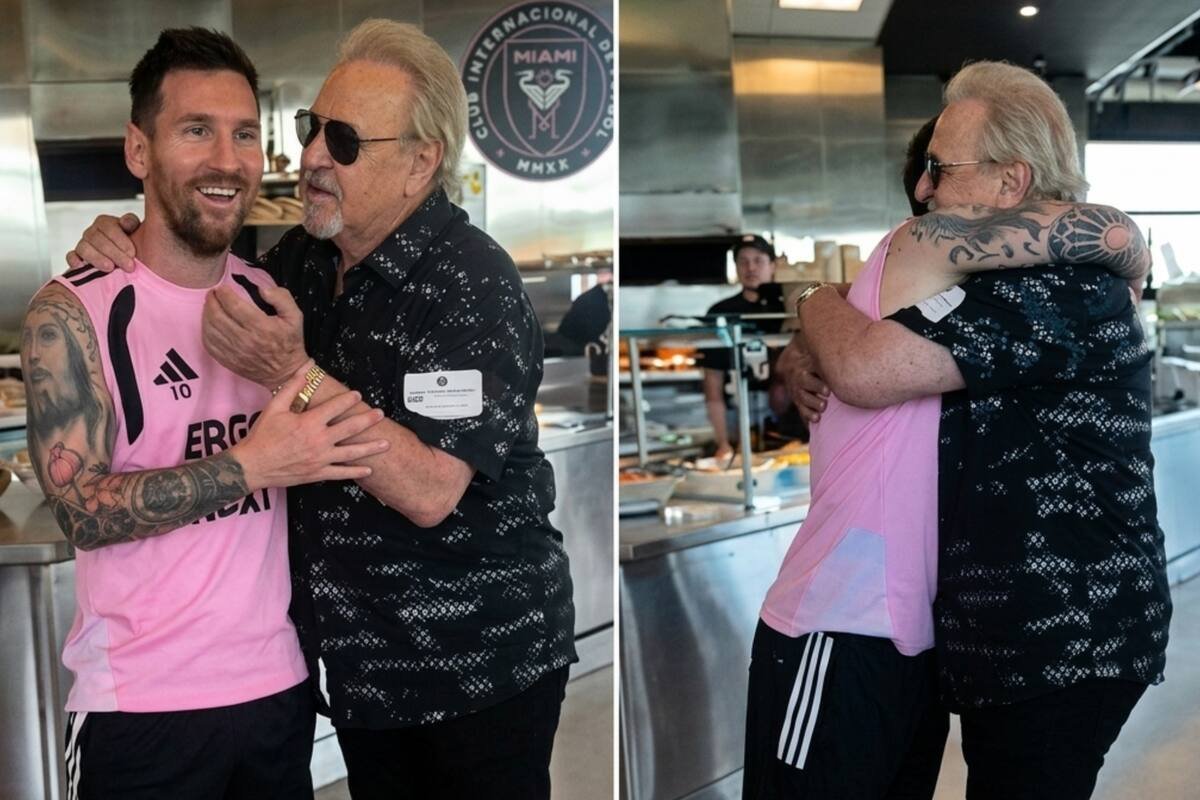 Messi e Carlos Villagran surpreendem encontro com El Chavo del 8 Kiko