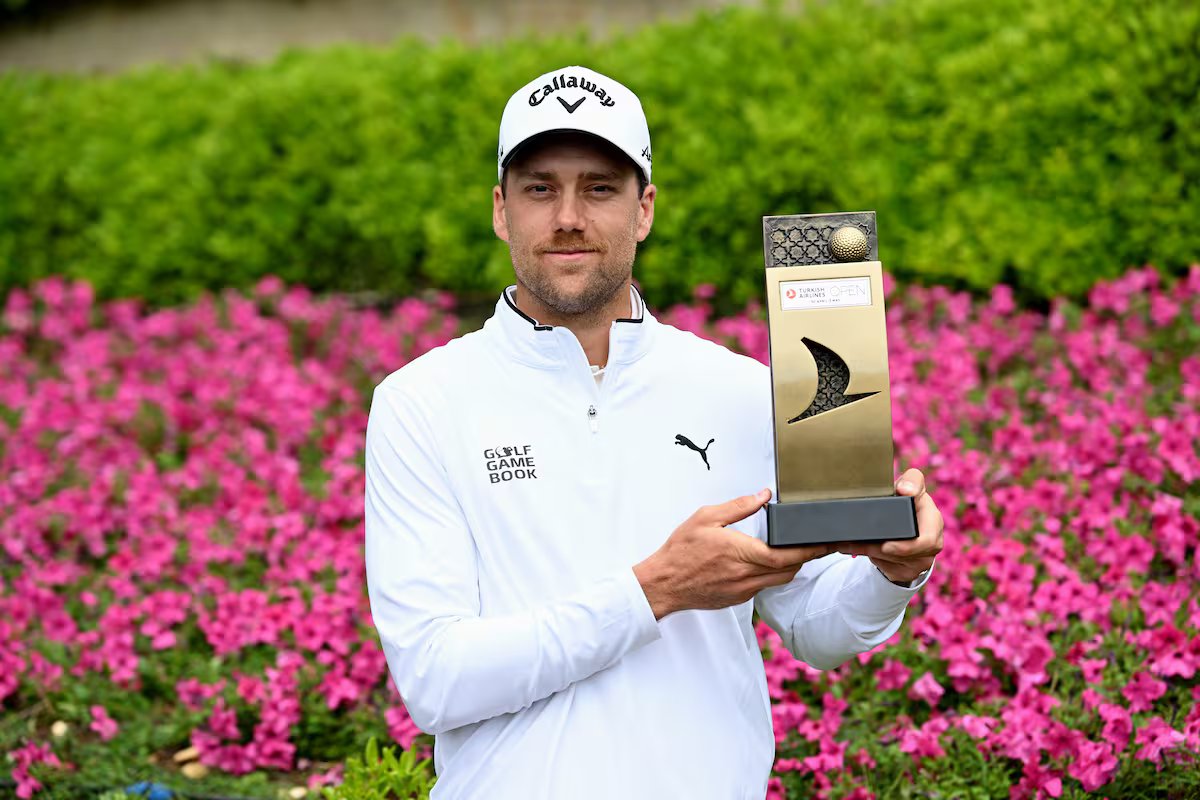 Michael Lindberg venceu o Turkish Airlines Open e venceu seu primeiro torneio no DP World Tour