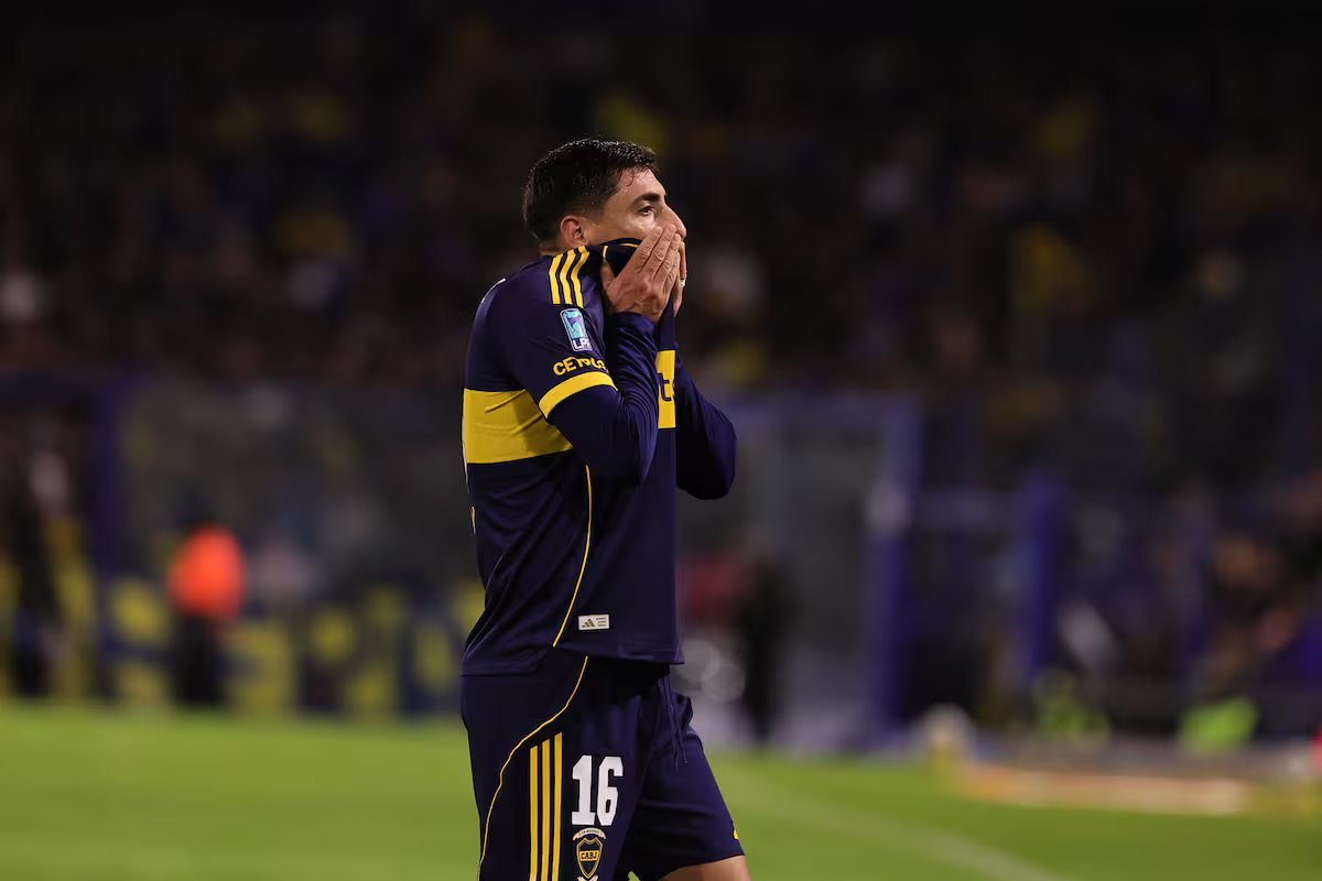 Miguel Merentiel sofreu uma lesão e não jogará contra a Universidad Católica pela Copa Libertadores.