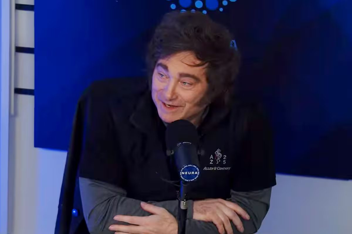 Miley negou estagiário entre Santiago Caputo e Martin Menem. “É algo que eles fizeram para ele.”