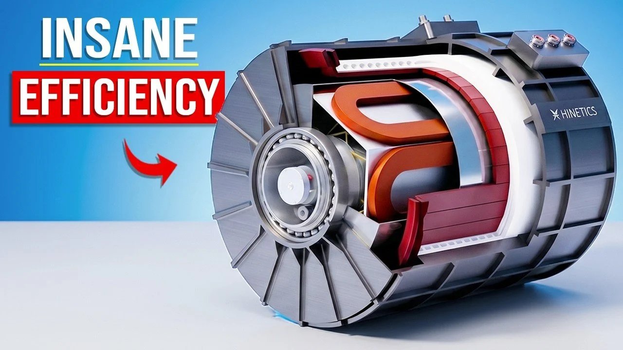 Motor supercondutor Hinetics atinge 99,5% de eficiência