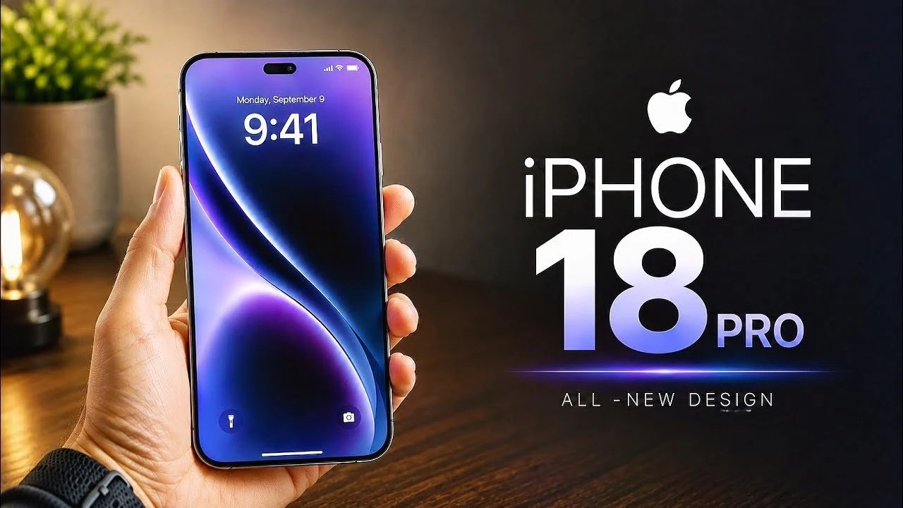 Mudanças no design do Apple iPhone 18 Pro reveladas em novos vazamentos