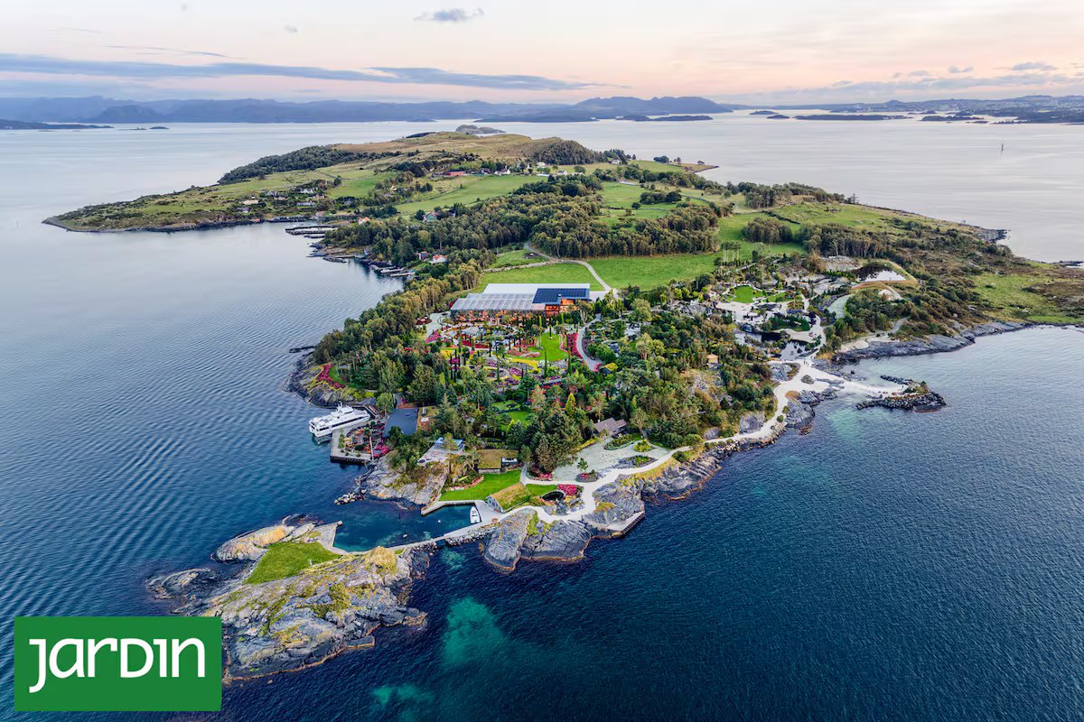 Noruega inesperada, um jardim tropical que desafia o frio e quebra todas as regras