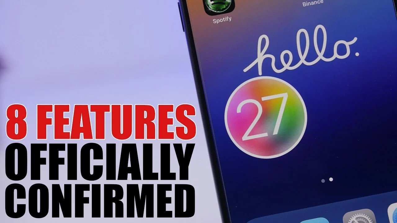 Novos recursos do iOS 27-8 APROVADOS pela Apple!