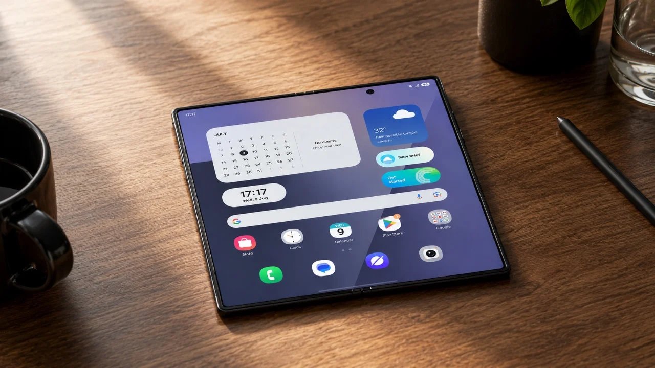 O Galaxy Z Fold 8 Wide vale US$ 1.799?