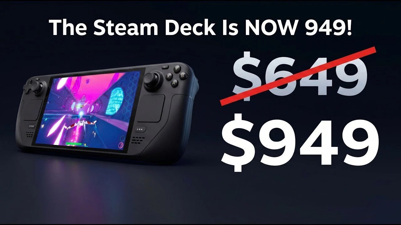 O Steam Deck OLED 1TB custa agora US$ 949
