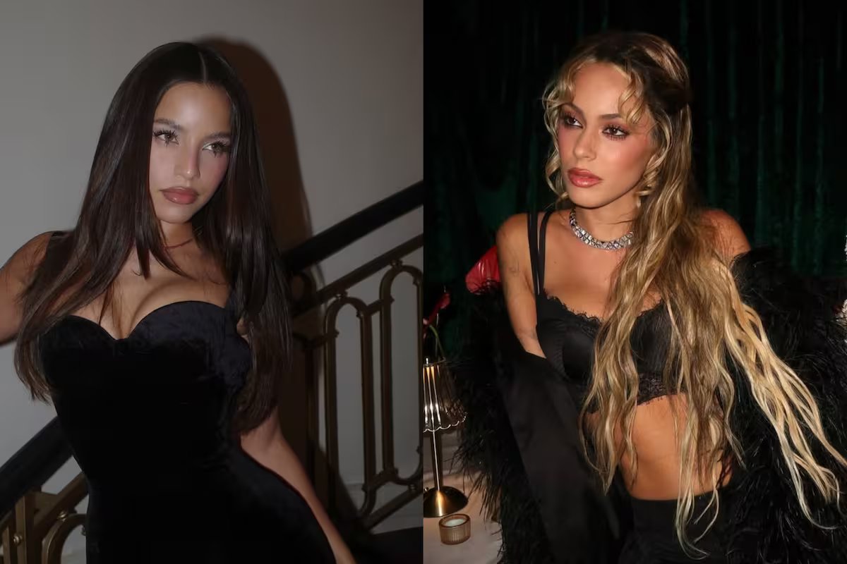O bordão de Emilia Mernes em sua nova música, que eles afirmam ser uma tentativa de Tiny Stoessel
