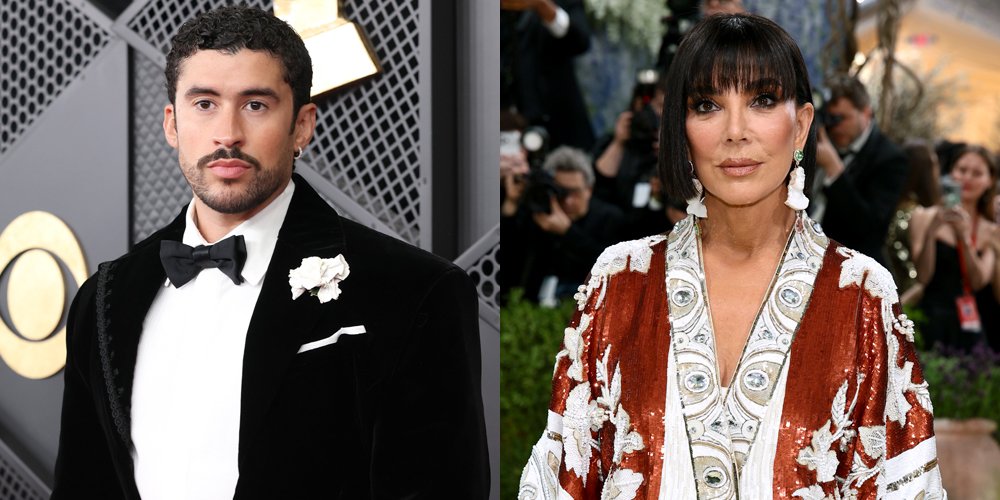O encontro de gala do Met Gala de 2026 de Kris Jenner e Bad Bunny se torna viral, o vídeo mostra os dois se abraçando enquanto Kim Kardashian observa – Just Jared – Notícias e fofocas de celebridades